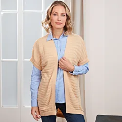 Pagen Strickweste beige