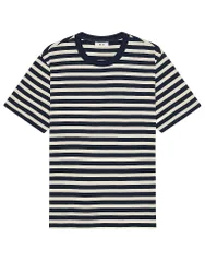 NN.07 T-Shirt PEDRO blau L herren