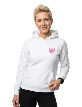 Miss Sweat à Capuche Have A Great Day White M - TEE - FashionsVida