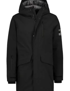Wintermantel - OUTDOOR COAT - S - für Männer - Größe S - schwarz - Männer - male - Sublevel - FashionsVida