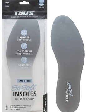 So Soft Full Foot Cushion Insole - - Size: ONESIZE - Tulis - FashionsVida