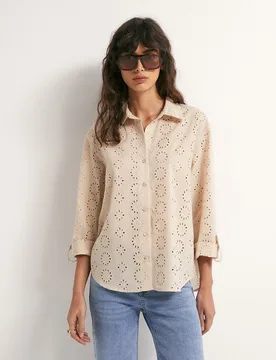 Sfera - Camisa schiffly - Sfera - FashionsVida