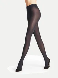 Strumpfhose Seidenglatt DEN Blau S-M