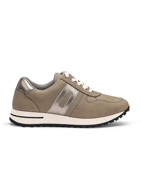 Revival Women's Regular Fit Nubuck Trainer - - Size: 4.5 - Hotter - FashionsVida