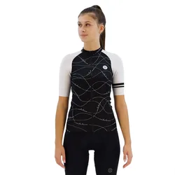 Maglia A Maniche Corte Velo Wave Essential Black