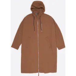 Gabardina de mujer fluida larga