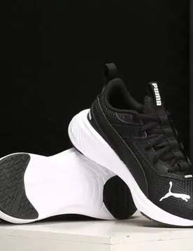 Unisex Puma 194459-01 Black White Mesh Running Shoes, Light Cushion Breathable Athletic Sneakers For Jogging Gym Walking Daily - Aliexpress - FashionsVida