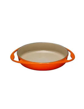 Tartin Backform aus Gusseisen 28cm (Ofenrot) 2,6l orange - Le Creuset - FashionsVida