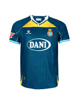 T-shirt à Manches Courtes Third Rcd Espanyol 25/26 Replica Navy XL - Kelme - FashionsVida