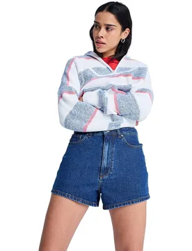Pantalón corto vaqueros de mujer Offshore Mid Ocean Blue - Roxy - FashionsVida