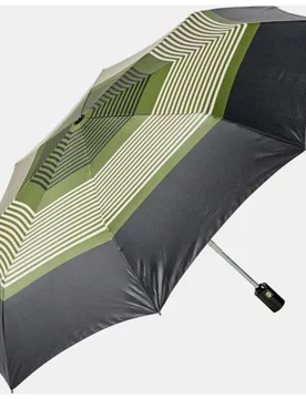 Paraguas plegable abre-cierra automatico. Rayas - Ezpeleta - FashionsVida