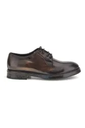 Scarpe stringate marroni in vera pelle 1168 40
