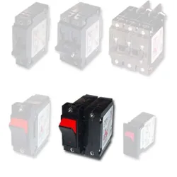 Rocker Switch Black Double Pole (15 A) unisex