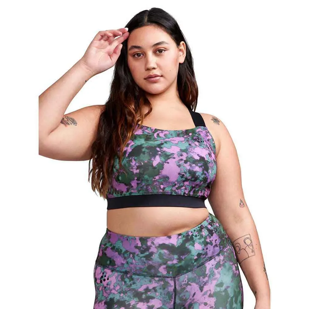 Top De Sport Adv Essence Plus Sport Juniper / Multi XL - Craft - FashionsVida