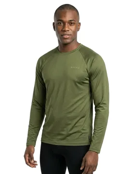 T-shirt à Manches Longues Anti-uv Tactic Loosefit Quickdry Olive Green XL - Mystic - FashionsVida