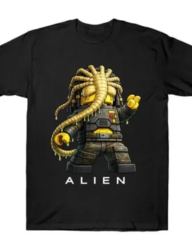 Alien Romulus – Brick Style Facehugger Sci-Fi Gift T-Shirt Weyland LV-426 Horror movie Xenomorp Graphic clothes All size tops - Aliexpress - FashionsVida