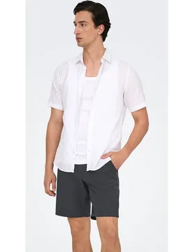 Only & Sons - Pantalones corto estilo chino de hombre - Only & Sons - FashionsVida