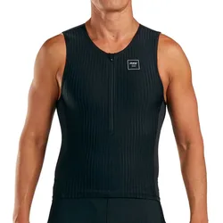 Maglia Da Triathlon Senza Maniche Elite Black