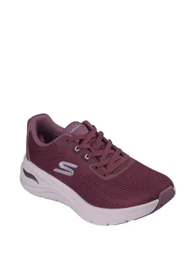 Women's Arch Fit 3.0 Easy Flow Trainer in Burgundy Size: 8 - Burgundy - Size: 8 - Skechers - FashionsVida