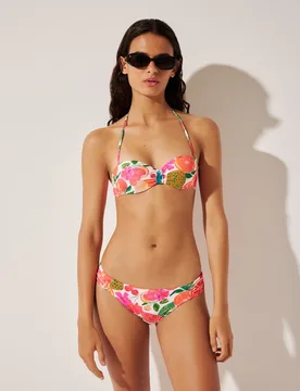 Top bikini con frutas tropicales de mujer - Easy Wear - FashionsVida