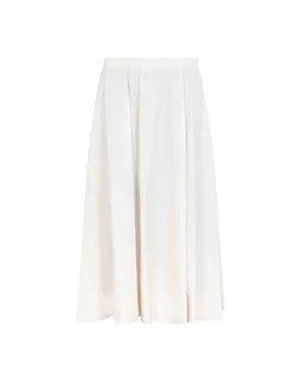 Gonna lunga a ruota Donna con elastico in vita - AKEP - FashionsVida