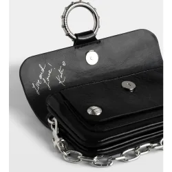 Zadig & Voltaire - Mini bolso de piel efecto vintage