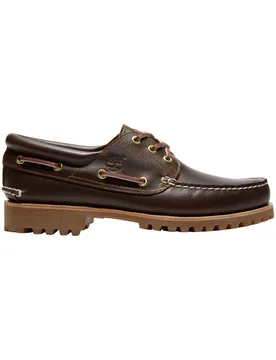 Chaussures bateau - Authentic Boat Shoe Brown en Cuir - Taille 9,5 US - Marron - Timberland - FashionsVida
