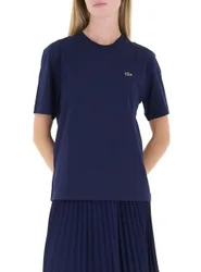 T-shirt in cotone BLU SCURO 36