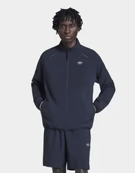 Mens Giacca da allenamento TECH TREFOIL ESSENTIALS FZ HOOD - Nero, nero nero Uomo taglia M
