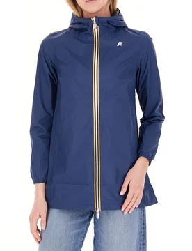 Giacca impermeabile reversibile BLU S - K-way - FashionsVida