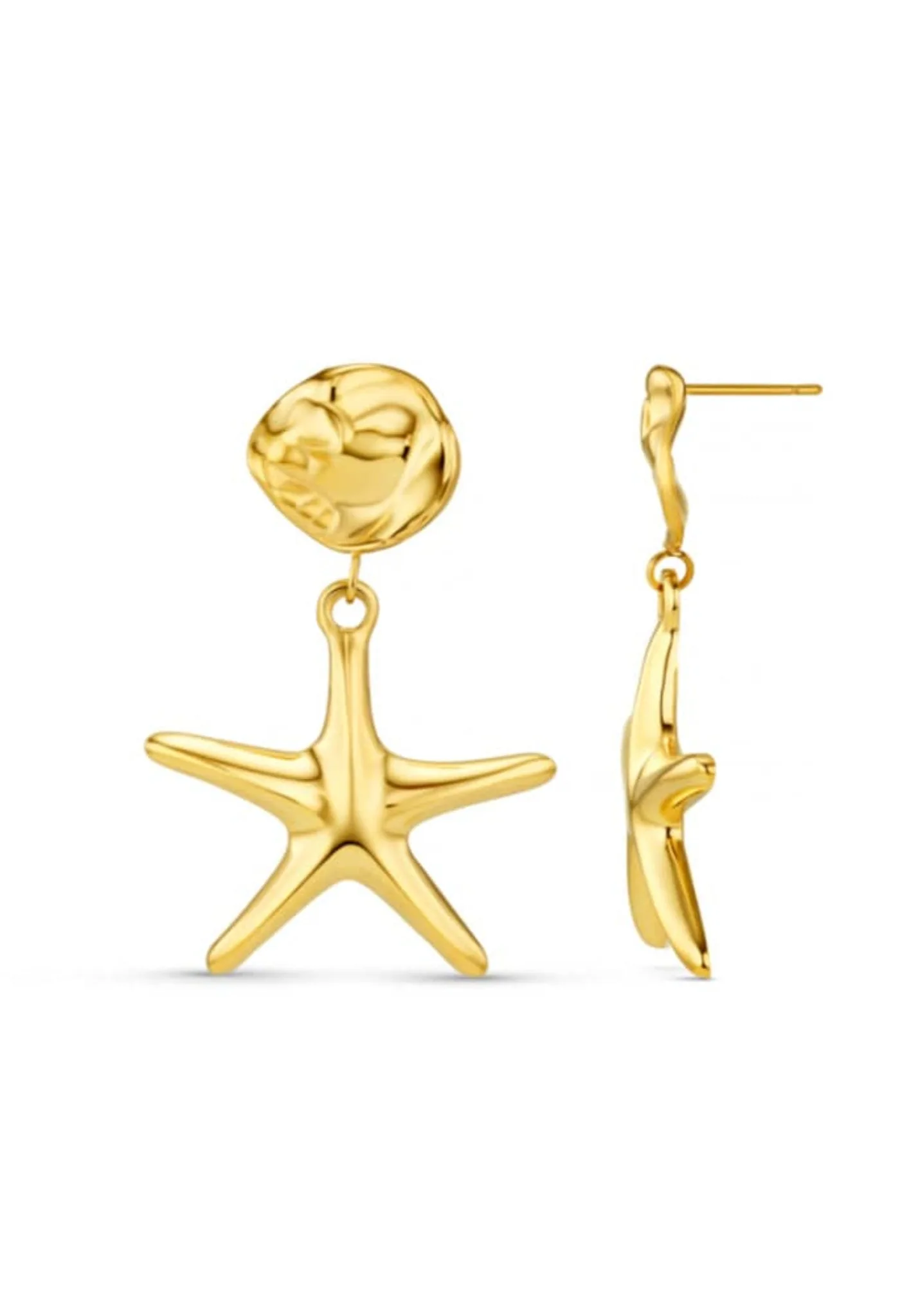 LUXE Statement Starfish Earrings - Orelia London - FashionsVida