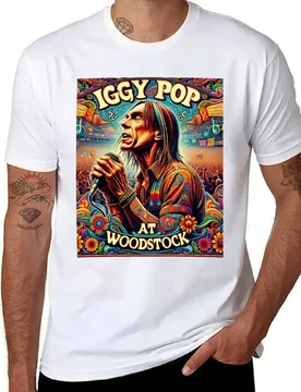 Iggy - Psychedelic T-Shirt man t shirts for men cotton t shirt pack T-Shirt - Aliexpress - FashionsVida