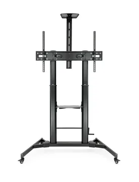 Support D´écran Fs20400hm-b Avec Roulettes 60-100´´ Black One Size unisex - TooQ - FashionsVida