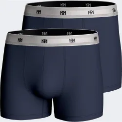 Pack de dos boxers de punto de hombre en varios colores