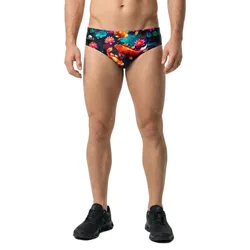 Koi River Wp Swimming Brief Orange S Men