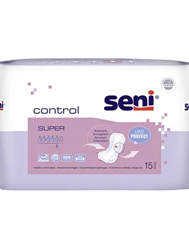 SENI® Control UNISEX Inkontinenz-Einlagen Super - 3Pagen - FashionsVida