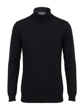 Rollkragenpullover Herren Schwarz 48,50,52,54,56 Herren - Drumohr - FashionsVida