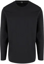 Langarmshirt - Basic Longsleeve - S bis 4XL - für Männer - Größe 3XL - schwarz - Männer - male