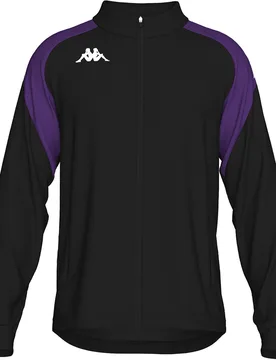 Lenno sudadera entrenamiento fútbol Negro (M) - Kappa - FashionsVida