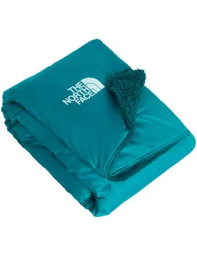 Couverture de camping - Wawona Fuzzy Blanket Pacific Teal - Bleu - The North Face - FashionsVida