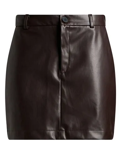 Minirock Damen Dunkelbraun ONESIZE Damen - VICOLO - FashionsVida
