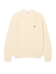 LACOSTE Pullover creme S Herren