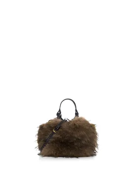 Borsa finta pelliccia TESTA DI MORO U - GIANNI CHIARINI - FashionsVida
