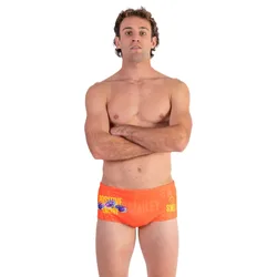 S.w.smiley Sensoral Shimmer Swimming Shorts Orange M Men