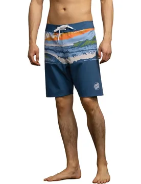 Short De Bain Water View Dusty Blue 32 - Santa Cruz - FashionsVida