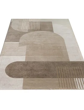 Kurzflor Teppich Tuana 221 Beige - Paco Home - FashionsVida