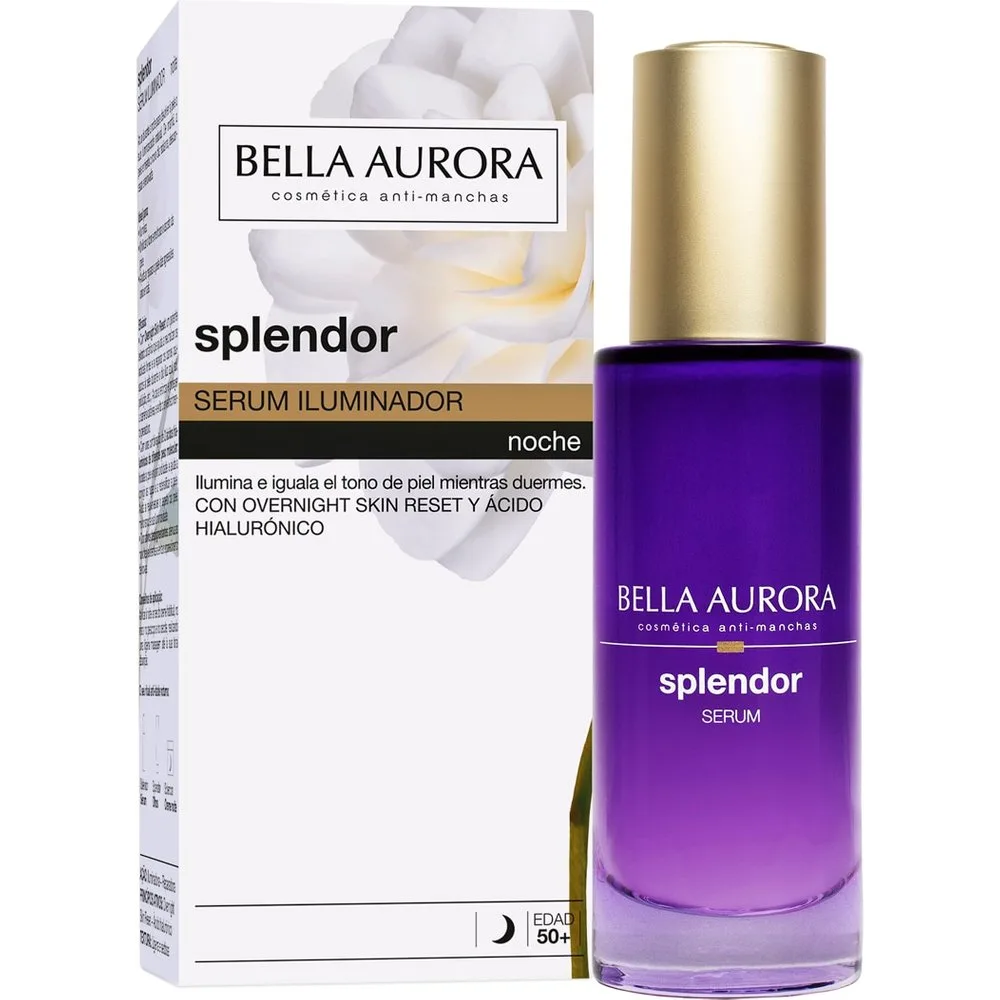 Sérum iluminador nocturno Splendor - Bella Aurora - FashionsVida