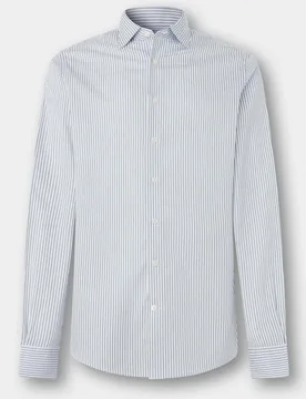 Camisa de hombre rayas bicolor fit clásico - Hackett - FashionsVida