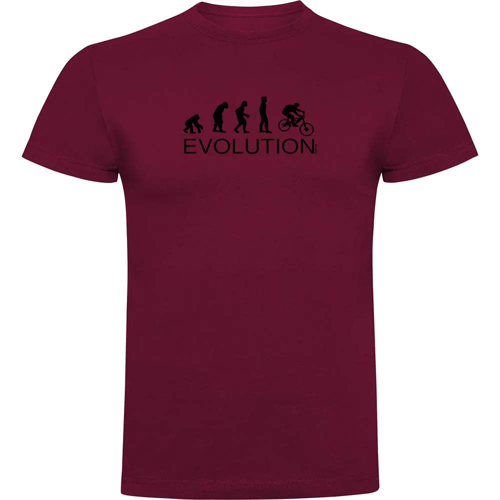 Maglietta A Maniche Corte Evolution Mtb Dark Red - Kruskis - FashionsVida