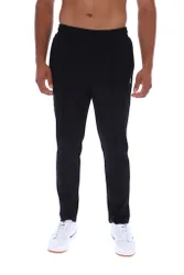 Black Molveno Pin Tuck Slim Leg Pants - XS
